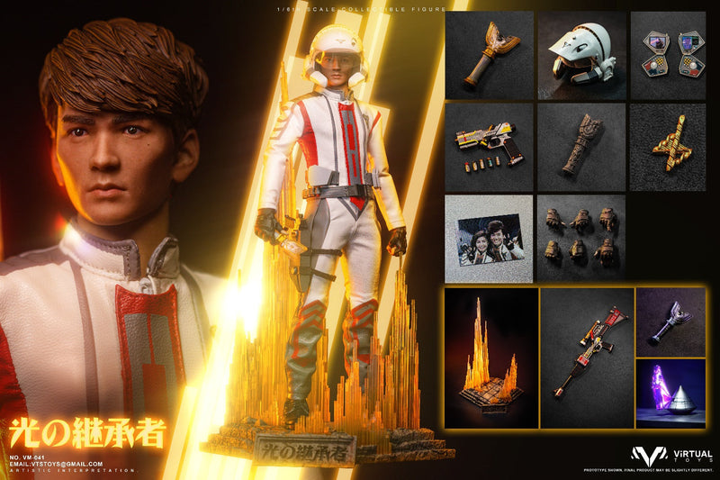 Load image into Gallery viewer, Ultraman - Successor of Light - Black Leather-Like Boots (Foot Type)
