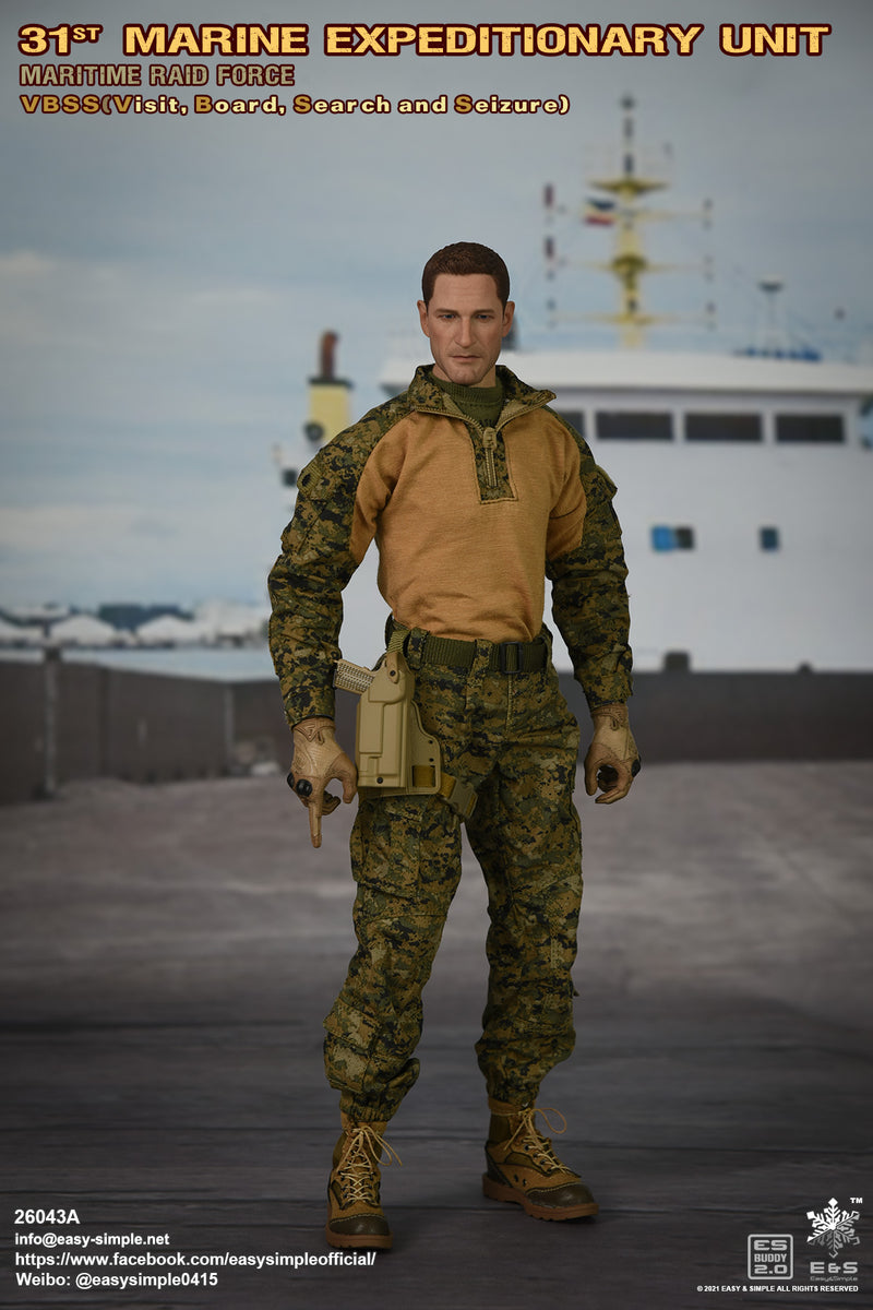 Load image into Gallery viewer, 31st Marine Expeditionary Unit - Male Base Body w/Head Sculpt
