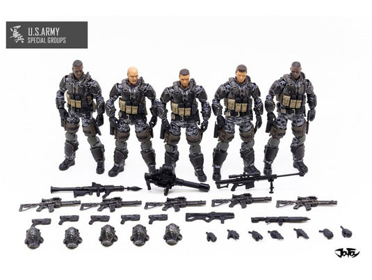 1/18 - U.S. Armed Forces Special Groups Set - MINT IN BOX