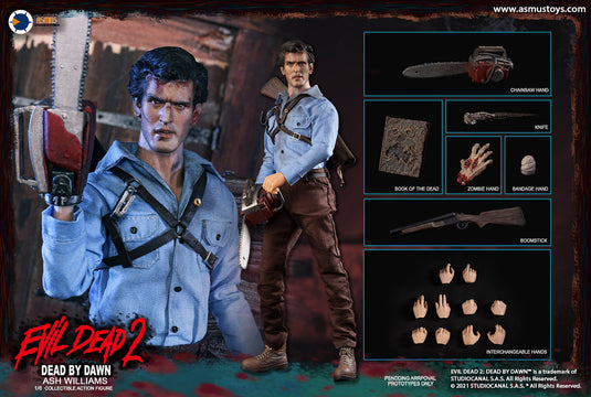 Evil Dead 2 Ashe Williams - Weathered Male Hand Set