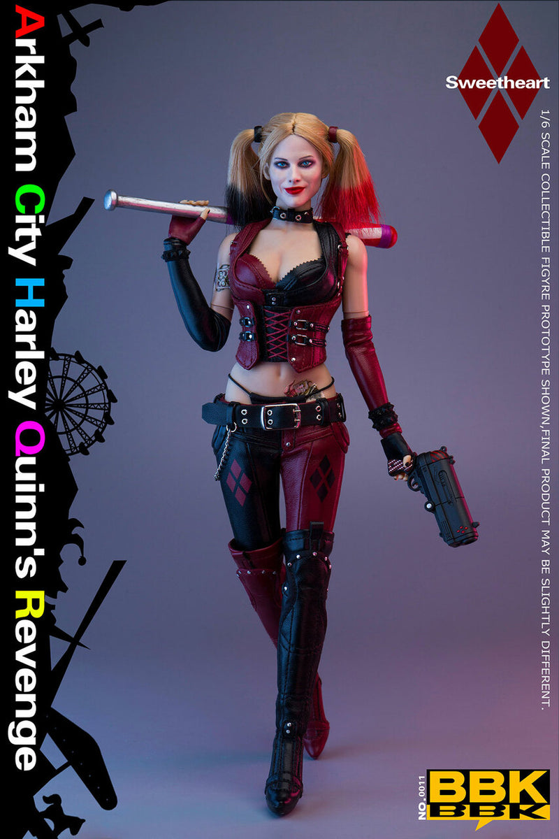 Load image into Gallery viewer, Harley Quinn - Striped Baseball Bat
