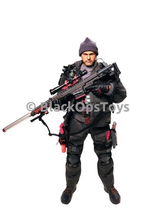 Exclusive (RED LABEL) Wolf Grey ZERT Z Squadron Urban Sniper "Black Jack" - Mint in Box