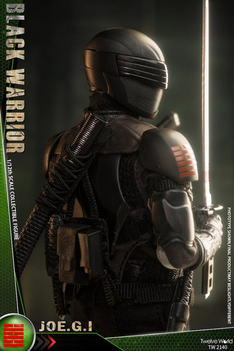 Load image into Gallery viewer, 1/12 - G.I. Joe - Snake Eyes - MINT IN BOX
