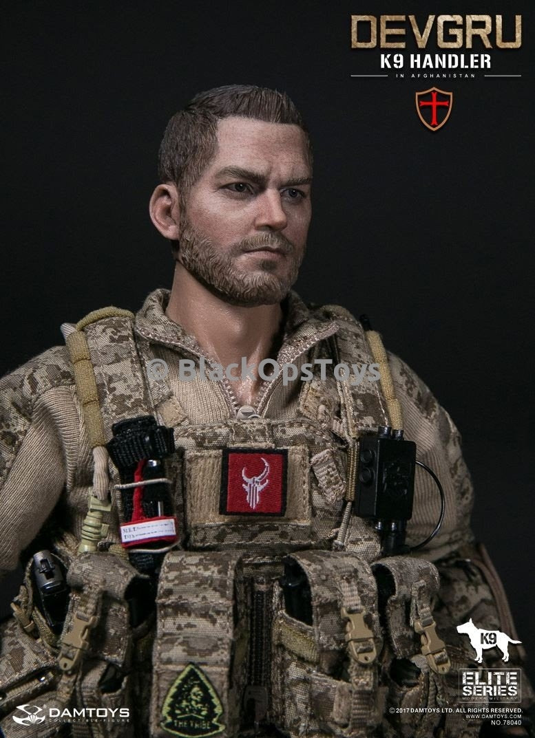 Load image into Gallery viewer, Navy Seal DEVGRU K9 Handler in Afghanistan WITH DOG Mint in Box

