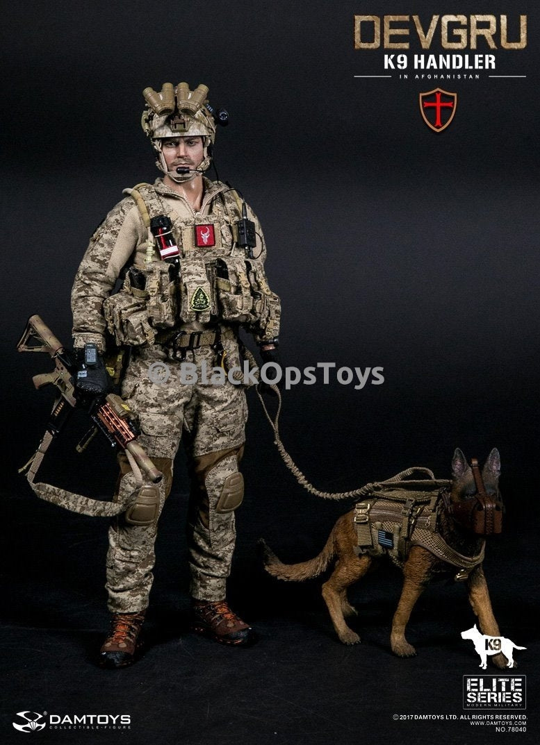 Load image into Gallery viewer, Navy Seal DEVGRU K9 Handler in Afghanistan WITH DOG Mint in Box
