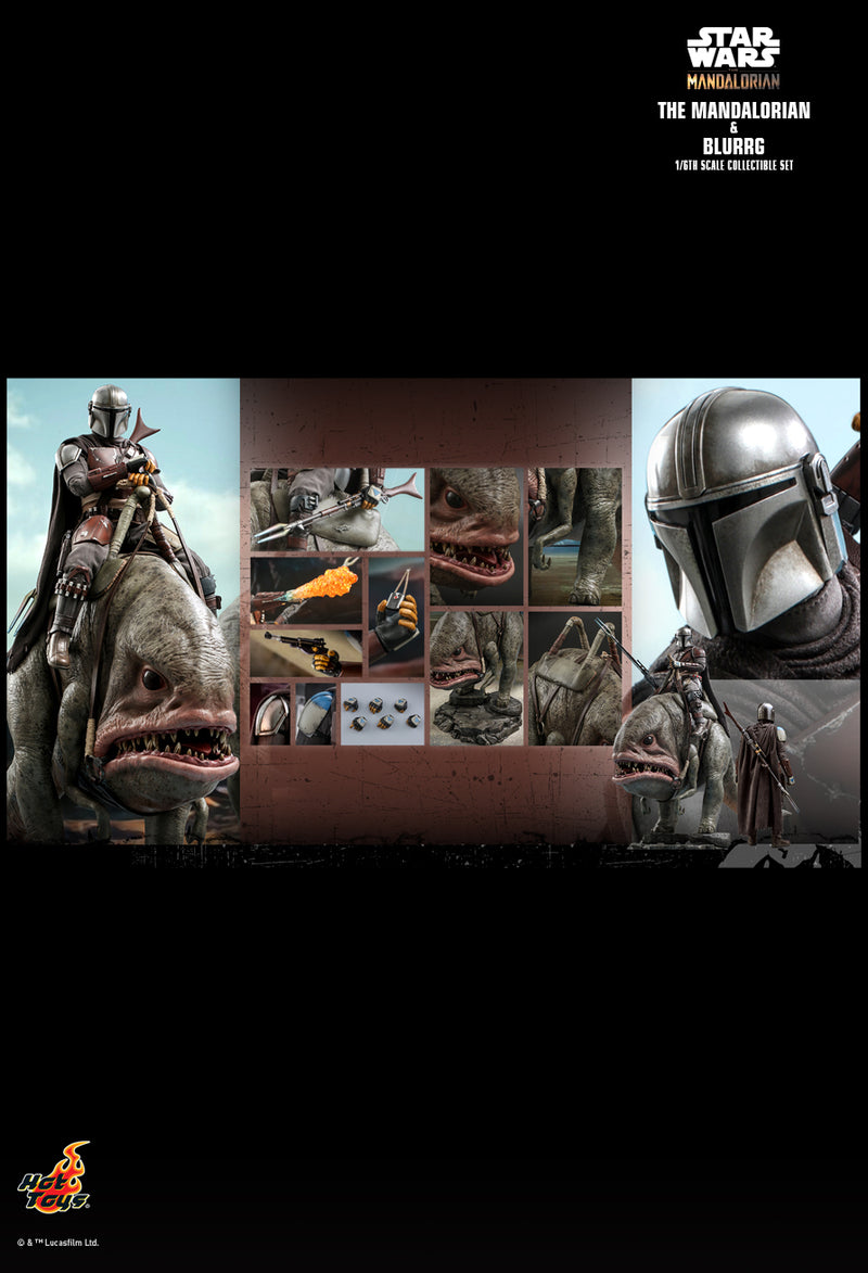 Load image into Gallery viewer, Star Wars - The Mandalorian &amp; Blurrg - MINT IN BOX
