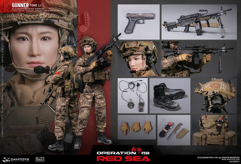 Load image into Gallery viewer, Operation Red Sea - PLA Jiaolong - Female Black Weathered Boots (Foot Type)
