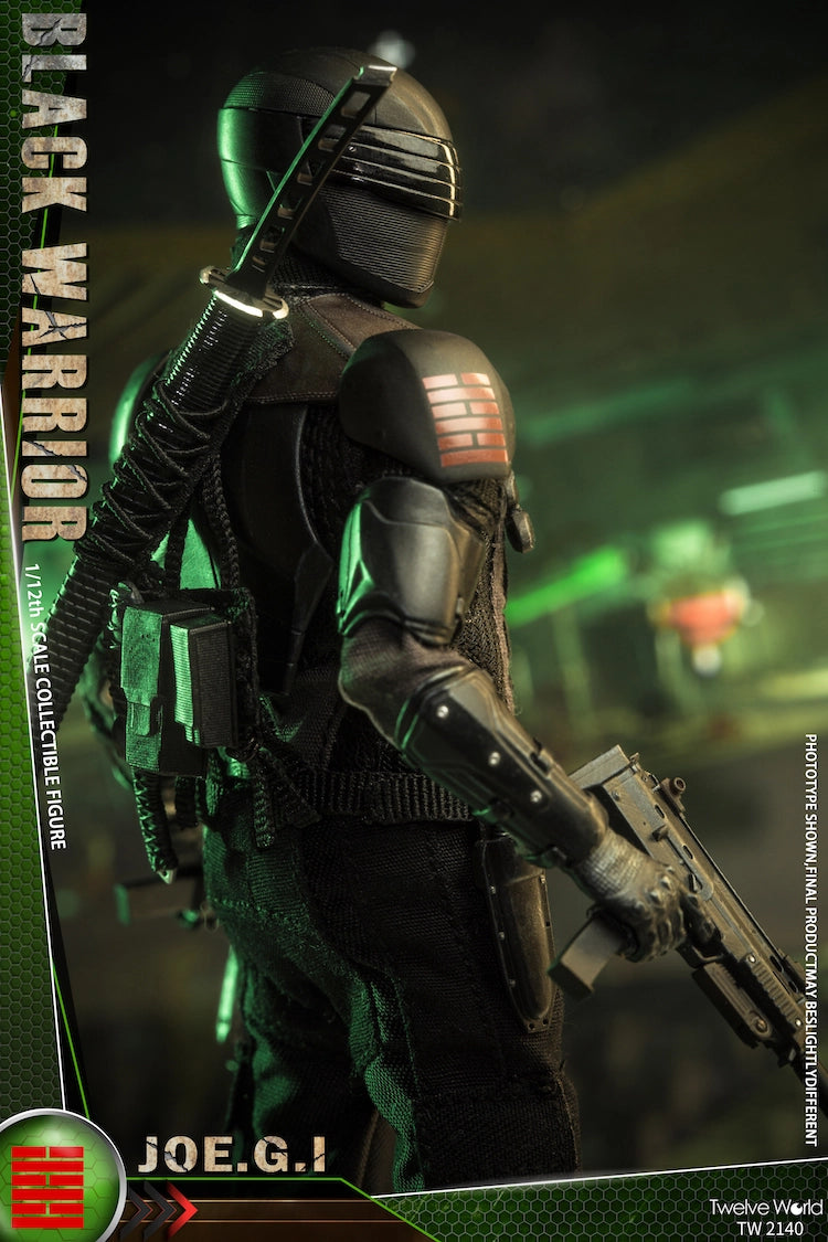 Load image into Gallery viewer, 1/12 - G.I. Joe - Snake Eyes - MINT IN BOX
