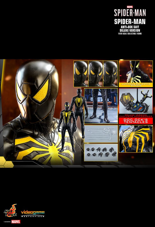 Marvel's SpiderMan - Anti-Ock Suit Deluxe - MINT IN BOX