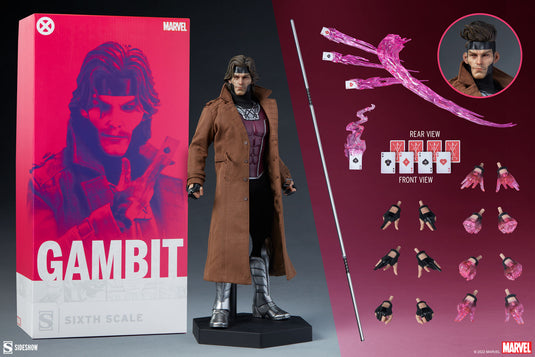 Gambit - Silver Like 2-Part Boots (Peg Type)