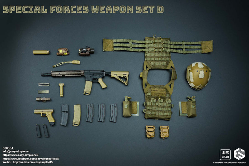 Load image into Gallery viewer, Special Forces Weapon Set - Version A - MINT IN BOX
