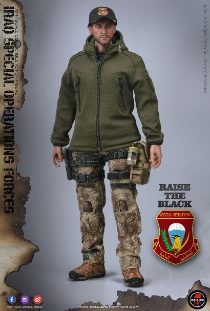 Load image into Gallery viewer, Iraq SOF - SAW Gunner - Black Cap
