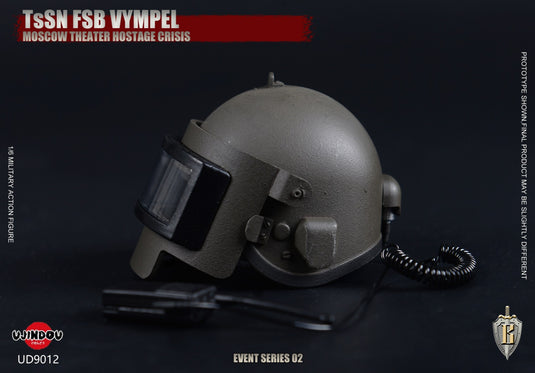 TsSN FSB Moscow Hostage Crisis - PSH-77 TIG Helmet w/Radio
