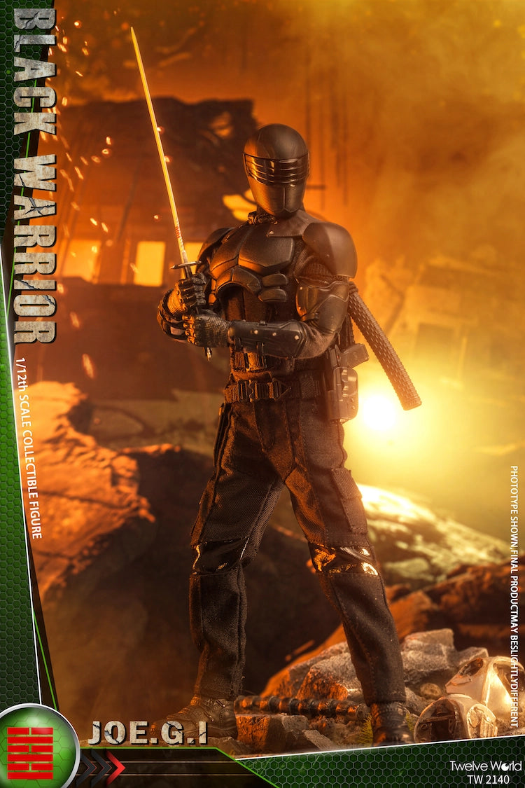 Load image into Gallery viewer, 1/12 - G.I. Joe - Snake Eyes - MINT IN BOX
