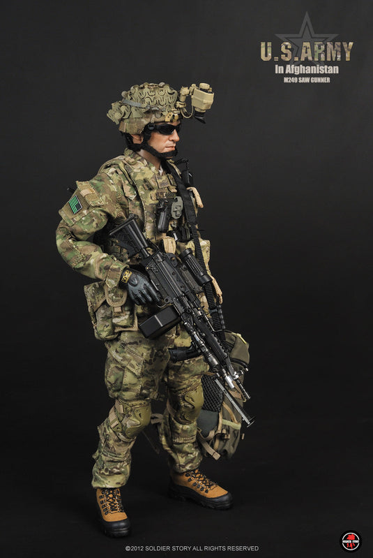 US Army In Afghanistan M249 SAW Gunner - MINT IN BOX