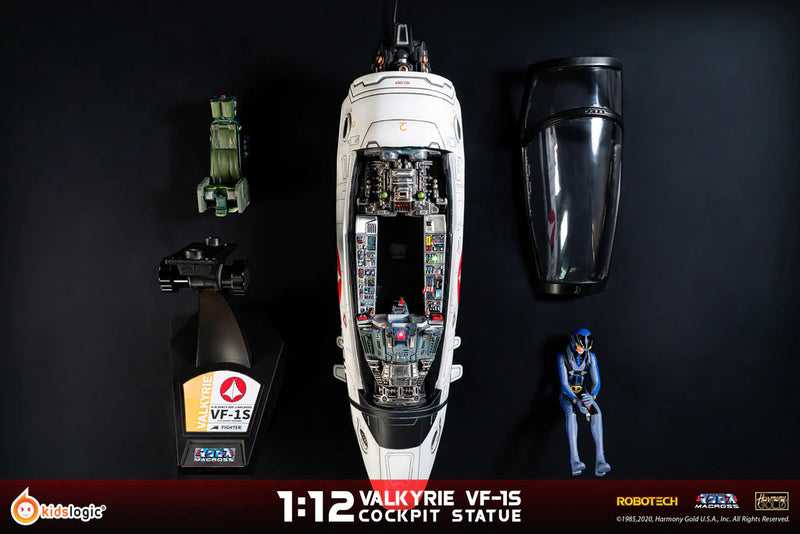 Load image into Gallery viewer, 1/12 - Macross Valkyrie VF-1S Cockpit Statue - MINT IN BOX
