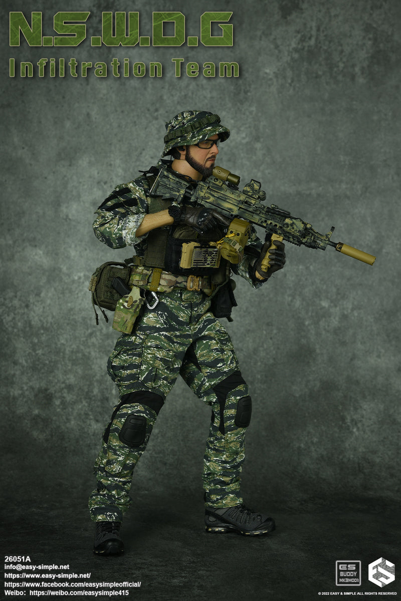 Load image into Gallery viewer, N.S.W.D.G Infiltration Team Ver. A - MINT IN BOX - 26051A
