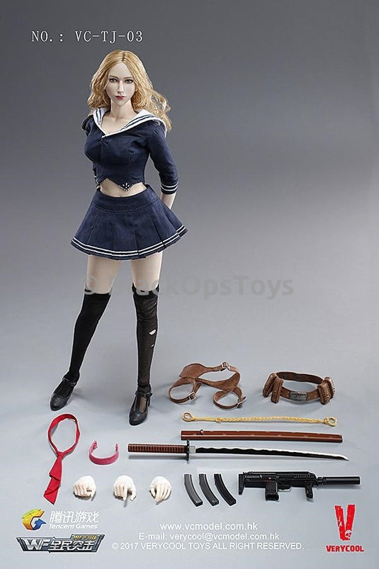 Blade Girl 1/6 Scale Female "Baby Doll" Hands Set x5