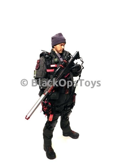 Load image into Gallery viewer, Exclusive (RED LABEL) Wolf Grey ZERT Z Squadron Urban Sniper &quot;Black Jack&quot; - Mint in Box
