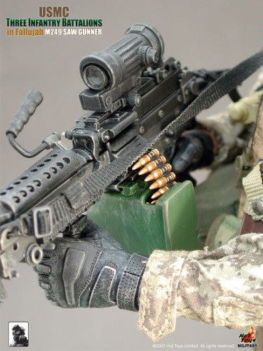 Load image into Gallery viewer, USMC Three Infantry Battalion - M249 SAW Gunner - MINT IN BOX
