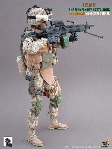 Load image into Gallery viewer, USMC Three Infantry Battalion - M249 SAW Gunner - MINT IN BOX
