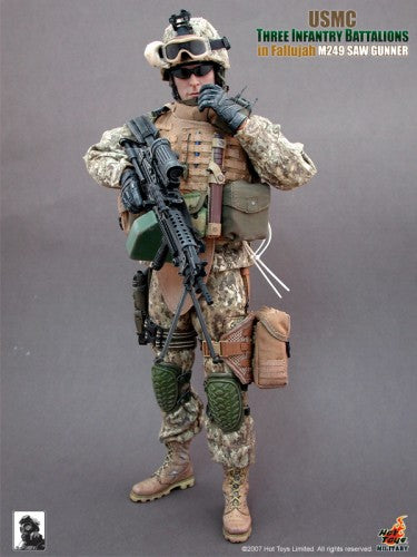Load image into Gallery viewer, USMC Three Infantry Battalion - M249 SAW Gunner - MINT IN BOX
