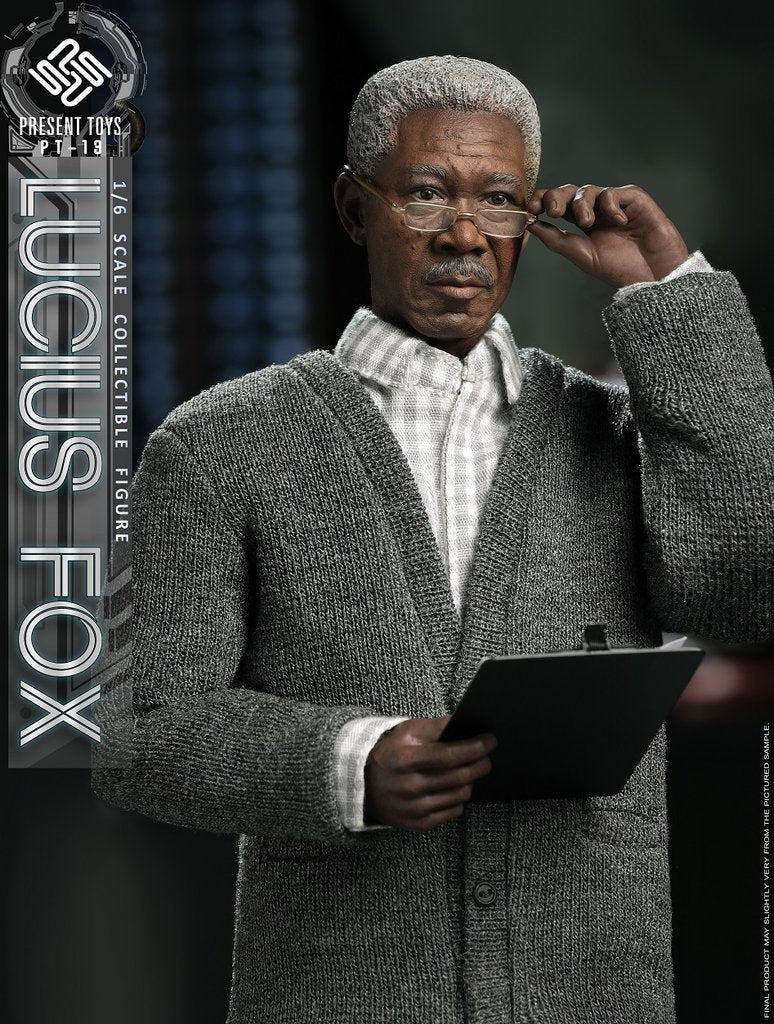 Load image into Gallery viewer, Lucius Fox - Brown Coat
