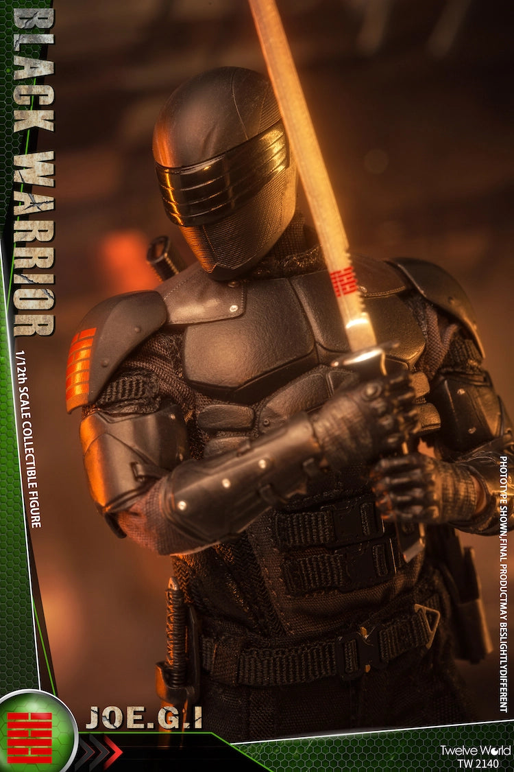 Load image into Gallery viewer, 1/12 - G.I. Joe - Snake Eyes - MINT IN BOX
