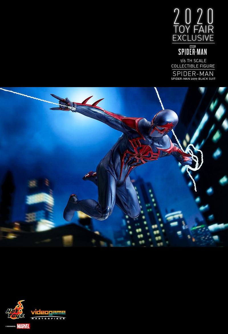 Load image into Gallery viewer, Spider-Man 2099 - Black Suit - Male Masked Head Sculpt
