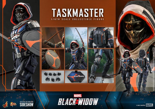 Black Widow - Taskmaster - Blue Elbow Pads