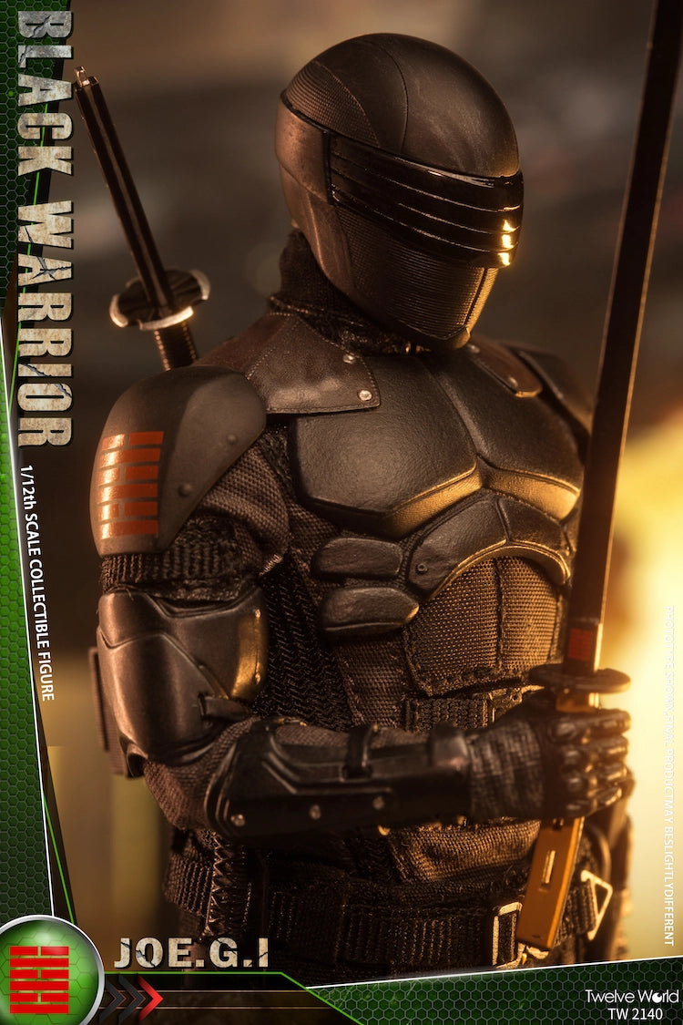 Load image into Gallery viewer, 1/12 - G.I. Joe - Snake Eyes - MINT IN BOX
