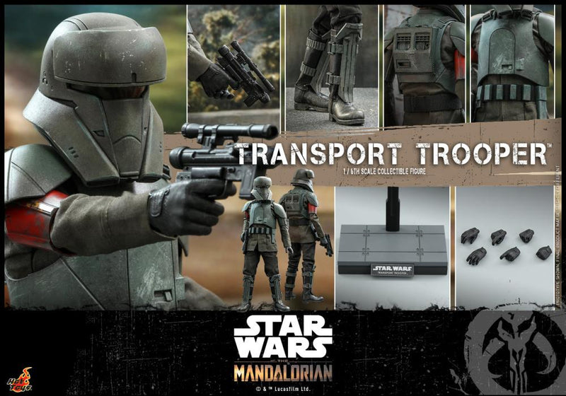 Load image into Gallery viewer, Star Wars - The Mandalorian - Transport Trooper - MINT IN BOX
