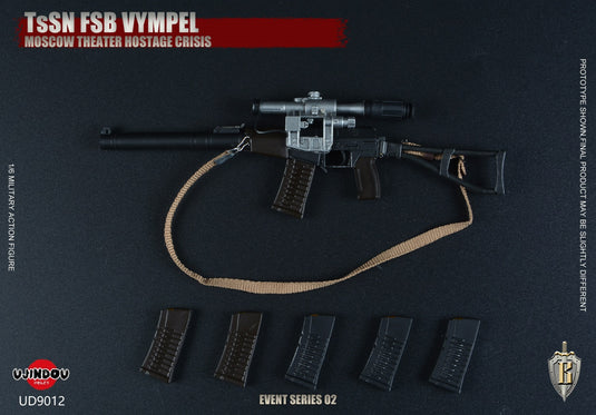 TsSN FSB Moscow Hostage Crisis - VSS Rifle w/PSO-1 Scope