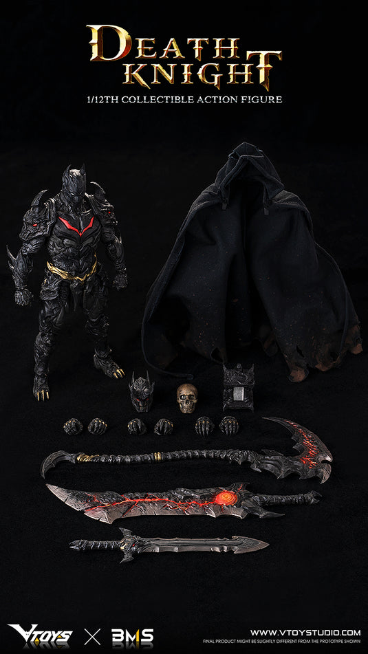 1/12 - Death Knight - Weathered Black Cape
