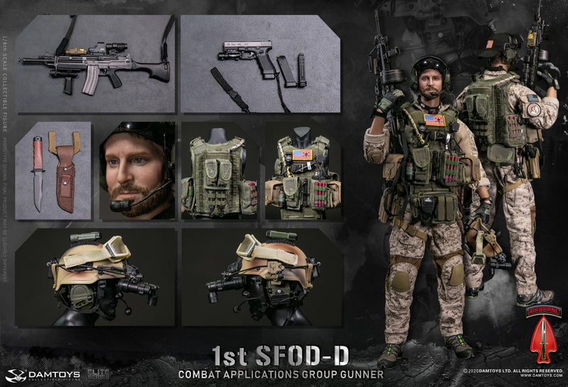 Load image into Gallery viewer, 1st SFOD-D Group Gunner - Male Head Sculpt
