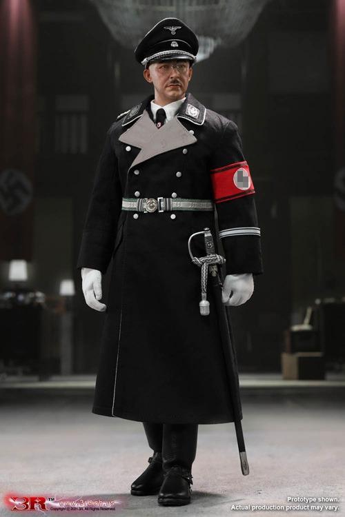 WWII - Heinrich Himmler - Metal Saber w/Leather Like Belt Set