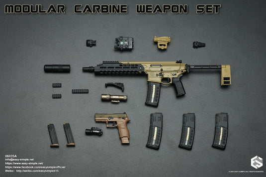 Modular Carbine Weapon Set 6-Pack COMBO - MINT IN BOX