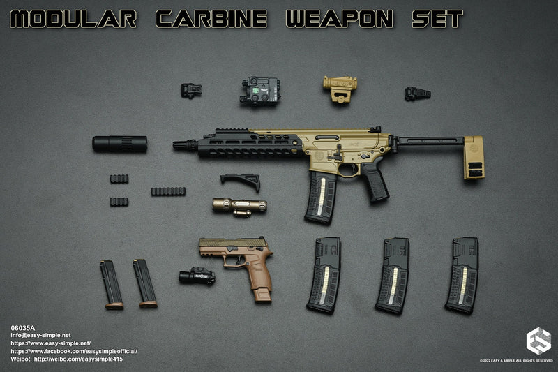 Load image into Gallery viewer, Modular Weapon Set Ver. A - Black Shirt w/Graphic
