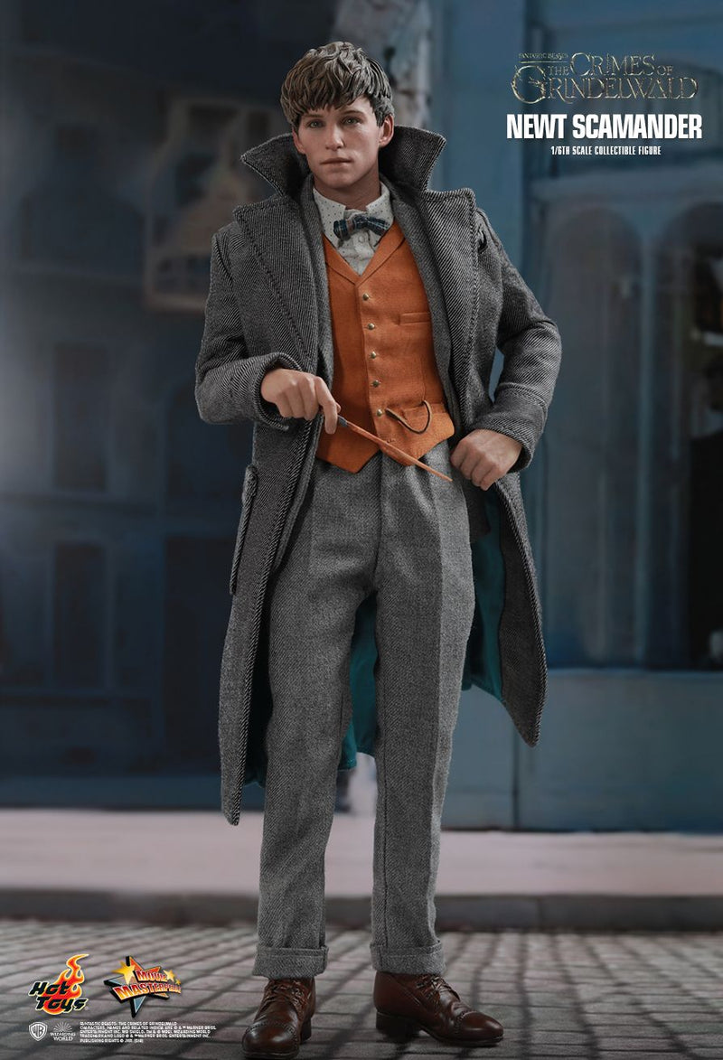 Load image into Gallery viewer, Fantastic Beasts - Newt - Grey Coat w/Blue Lining
