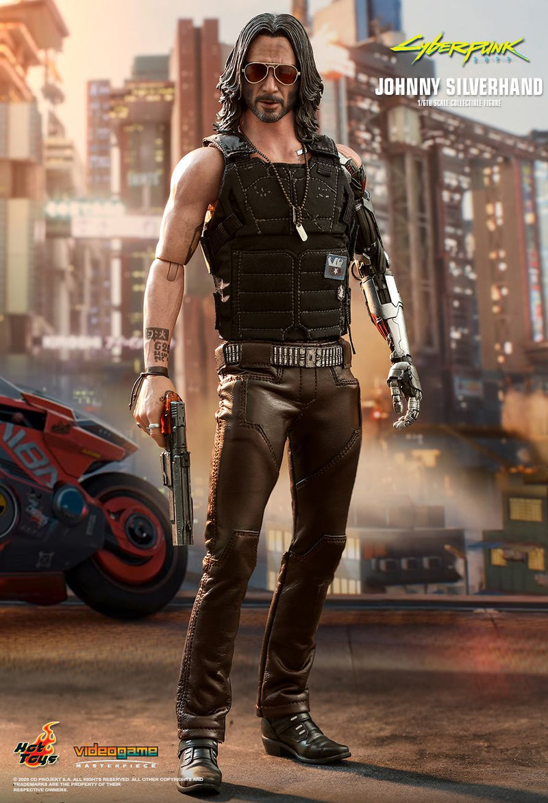 Load image into Gallery viewer, Cyberpunk 2077 - Johnny Silverhand - Black Shoes (Peg Type)
