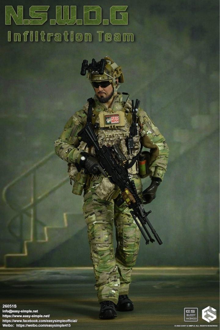 Load image into Gallery viewer, NSWDG Infiltration Team Ver. S - MK48MOD1 LMG Set
