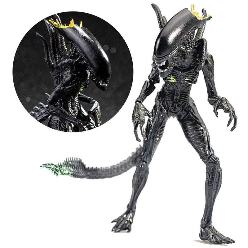 Load image into Gallery viewer, 1/18 - AVP Temple Guard Predator &amp; Blowout Alien Warrior - MINT IN BOX
