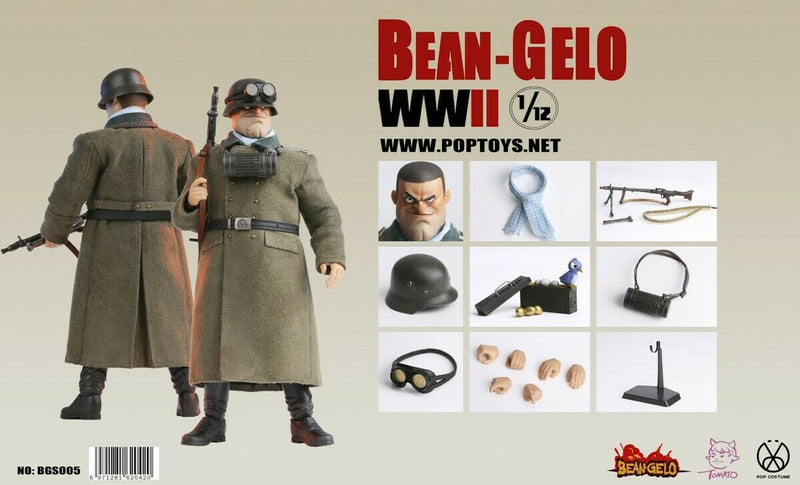 Load image into Gallery viewer, 1/12 - WWII Bean-Gelo - Kahn - Base Figure Stand
