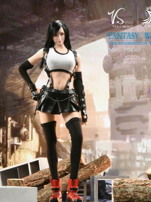 Load image into Gallery viewer, Goddess of Fantasy - Tifa - Female Head Sculpt Type 1
