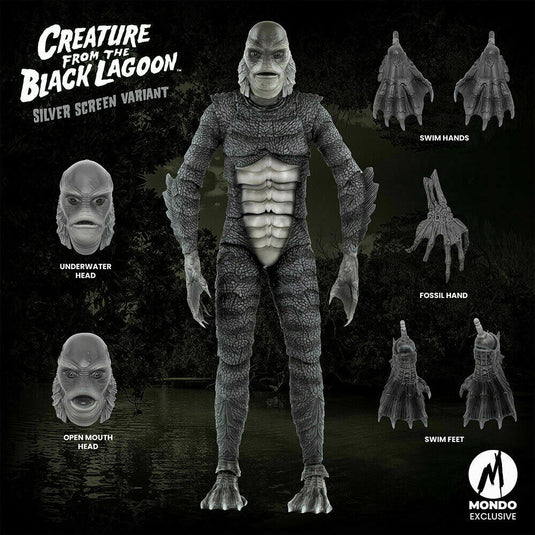 Creature From The Black Lagoon - Silver Version - MINT IN BOX