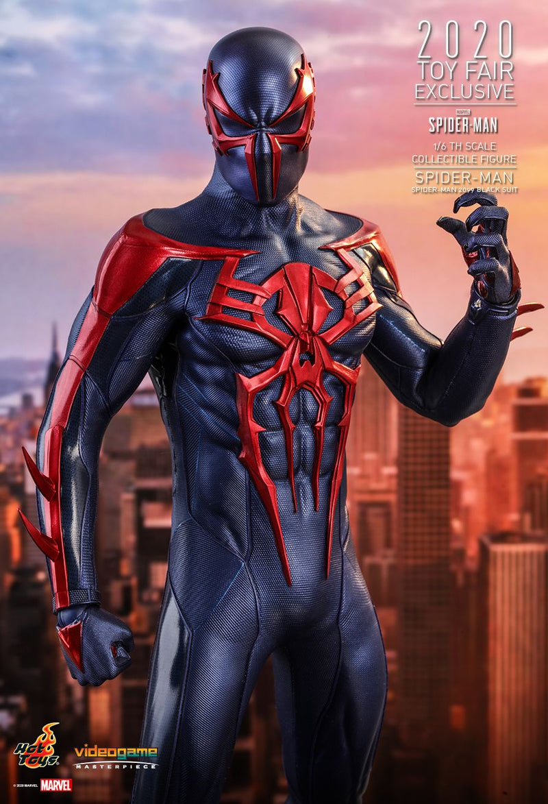 Load image into Gallery viewer, Spider-Man 2099 - Black Suit - Male Masked Head Sculpt
