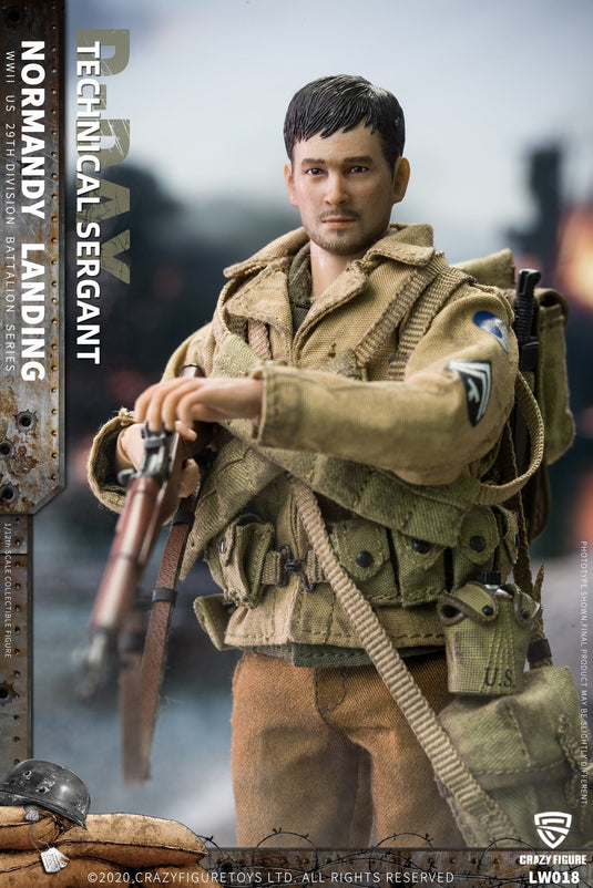 1/12 - WWII U.S. Ranger D-Day Technical Sergeant - Combat Jacket