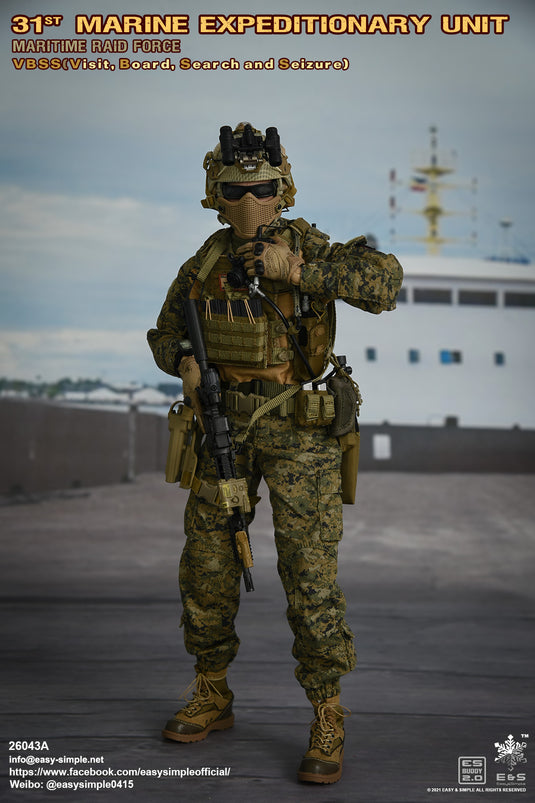 31st Marine Expeditionary Unit - Snakeskin Helmet w/NVG Set