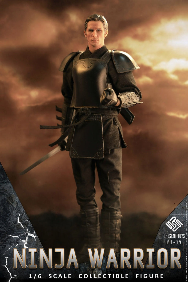 Load image into Gallery viewer, Ninja Warrior - Black Chest Armor Set
