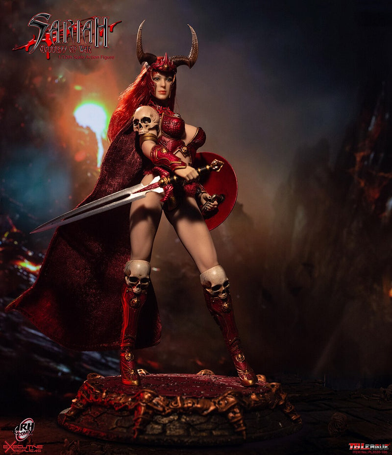 Load image into Gallery viewer, 1/12 - Sariah Goddess Of War - Horned Helmet
